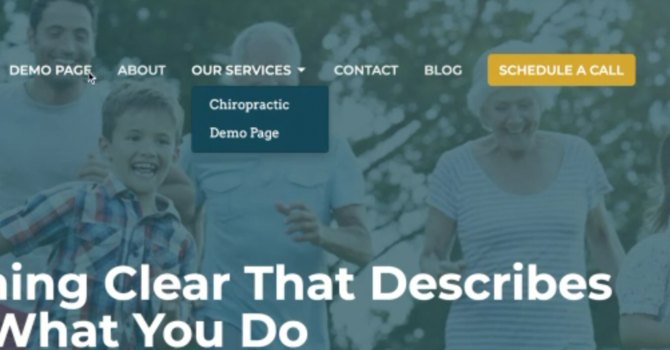 Set Up Your Navigation Bar (Menu)