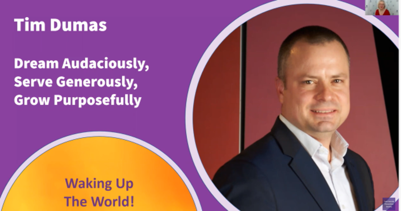  Dream Audaciously, Serve Generously, Grow Purposefully