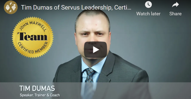 Make Today Count with Tim Dumas