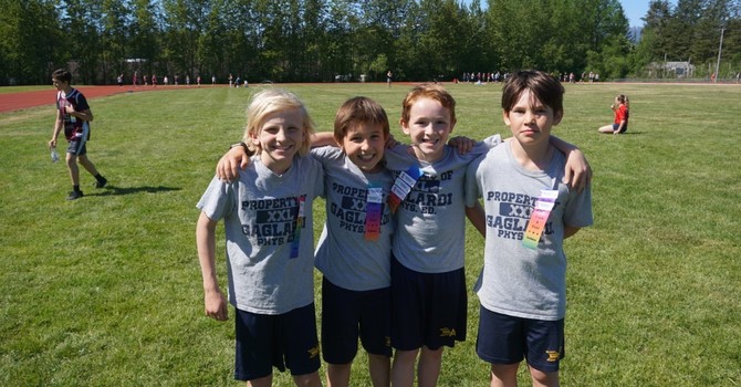 Arrows hit target at local track meets